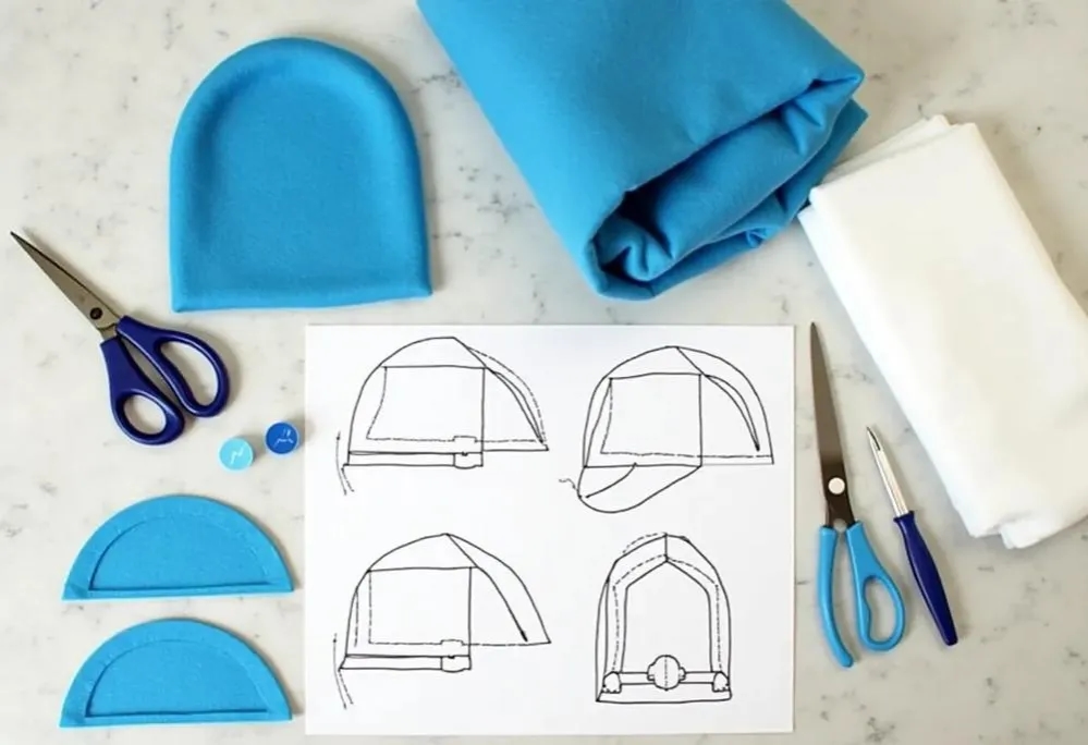 Jak uszyć czapkę smerfetkę dla dziecka - proste kroki i porady